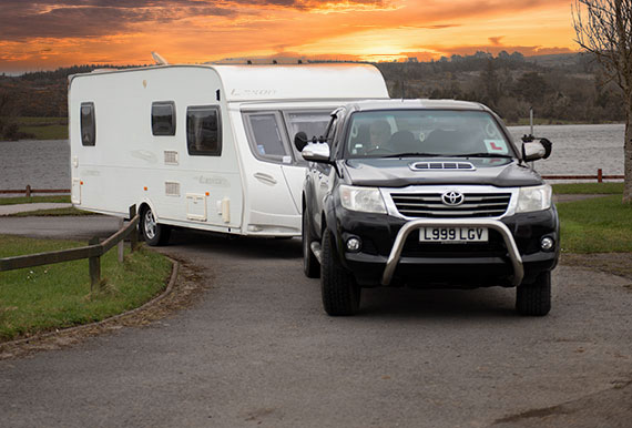 Hamilton School of Motoring caravan towing