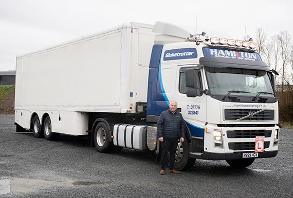 Hamilton School of Motoring HGV / LGV Class 1 Truck