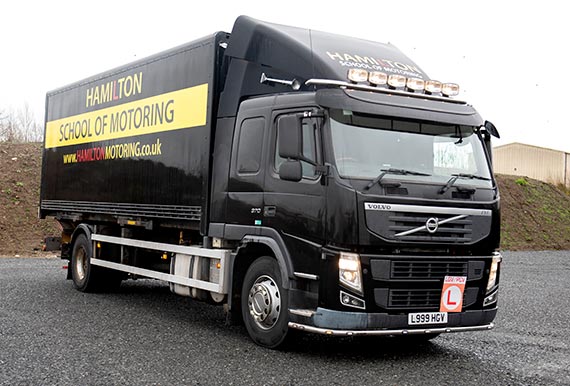 Hamilton School of Motoring HGV Class 2 Lorry